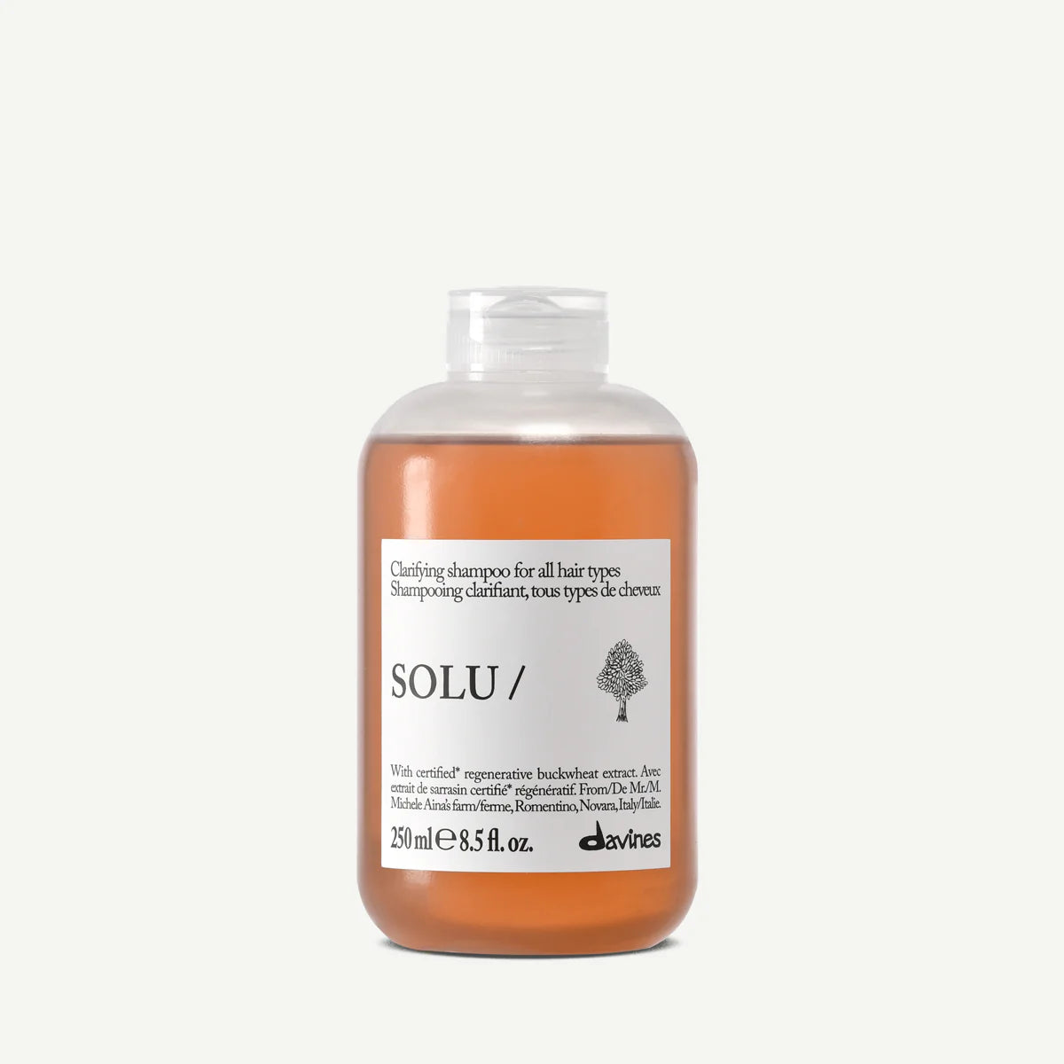 SOLU Shampoo Clarifying shampoo for all hair types 8.5 oz