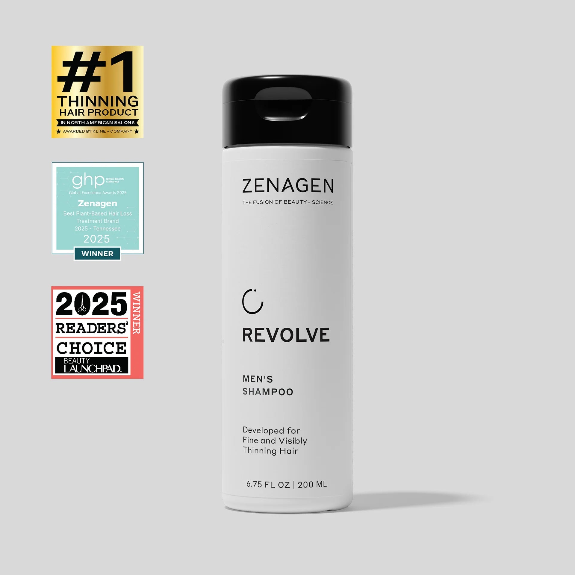 Revolve Mens Shampoo Thick + Grow 6.75oz